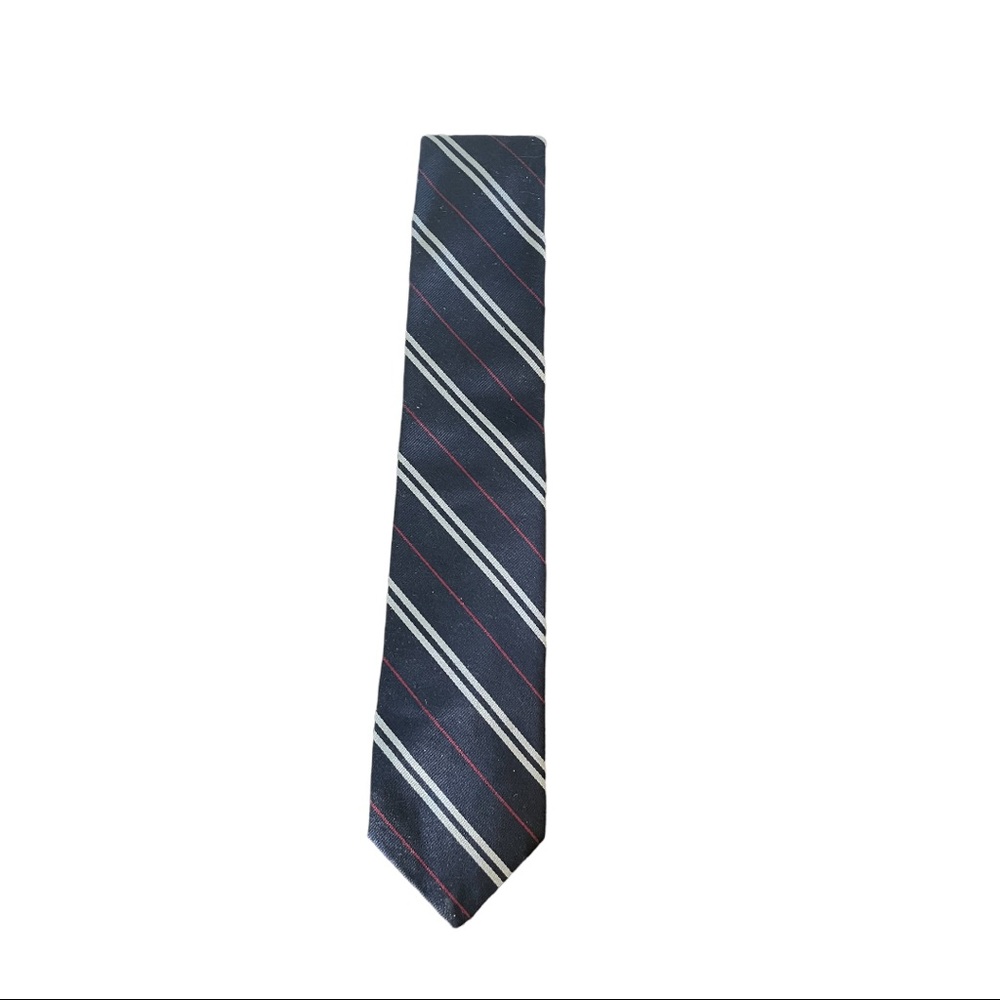 VINTAGE Chaps Ralph Lauren striped silk tie NWT
